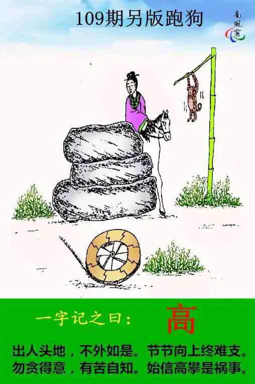 另版跑狗图更新中...